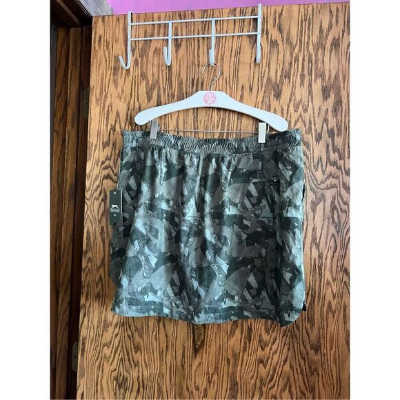 Slazenger Golf Clover Green Printed Pull On Skort Woman’s Size XL NEW - Picture 7 of 10